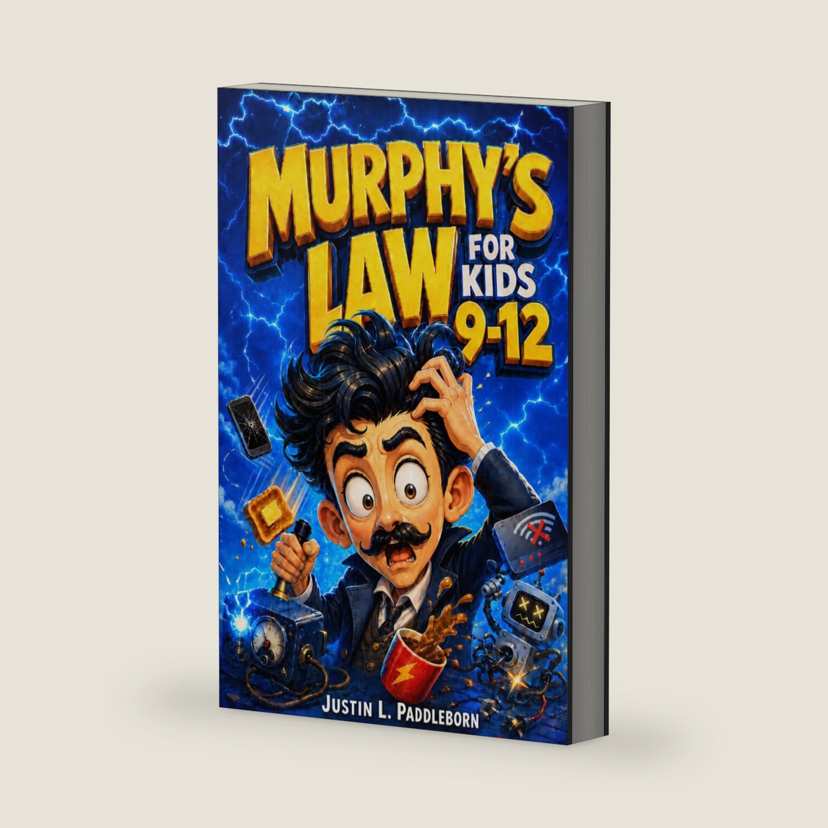 Murphy’s Law for Kids 9-12: Why Your Toast Lands Butter-Side Down, Your Wi-Fi Dies at the Worst Time, and Everything Else Goes Wrong at the Worst Possible Moment by Justin L. Paddleborn