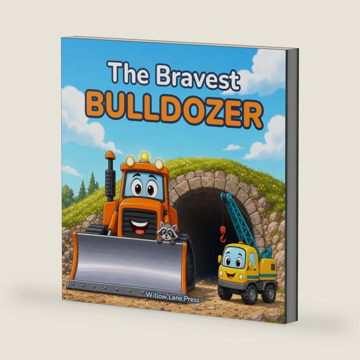 The Bravest Bulldozer: Job Site Friends, Book 2 by Willow Lane Press