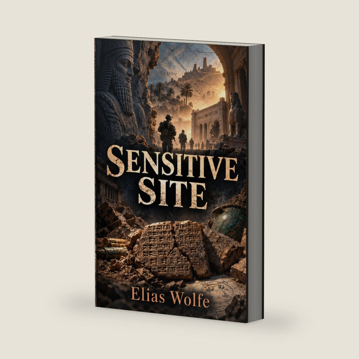 Sensitive Site: A Novel of War, Archaeology, and Secrets (1) by Elias Wolfe
