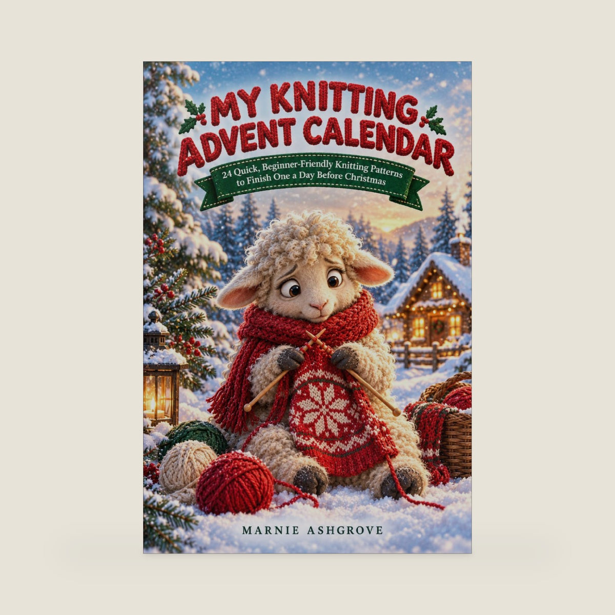 MY KNITTING ADVENT CALENDAR: 24 Quick, Beginner-Friendly Knitting Patterns to Finish One a Day Before Christmas by Marnie Ashgrove