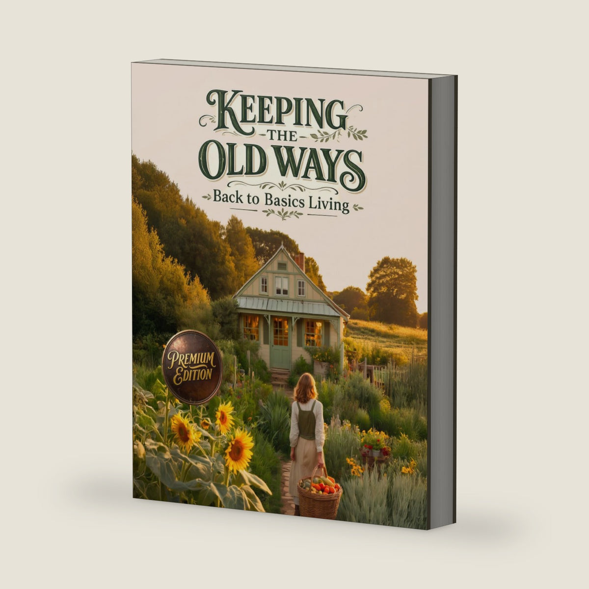 Keeping the Old Ways - Back to Basics Living: Back to Basics Living — A Beginner's Guide to Gardening, Food Preservation, Home Cooking, Handmade Crafts, and Natural Remedies, by Northbridge Press