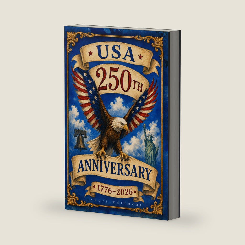 USA 250th Anniversary: A Patriotic Journey Through 250 Years of American History, from the Declaration of Independence and American Revolution to the Constitution, Civil War, and Beyond by Samuel Whitmore
