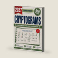 Large Print Cryptograms Puzzle Book For Adults and Seniors with 650 Puzzles: Crack 650 Hidden Messages Through Clever Quotes, Spacious Layouts, and Relaxing Daily Brain Exercise by Enkode Publishing