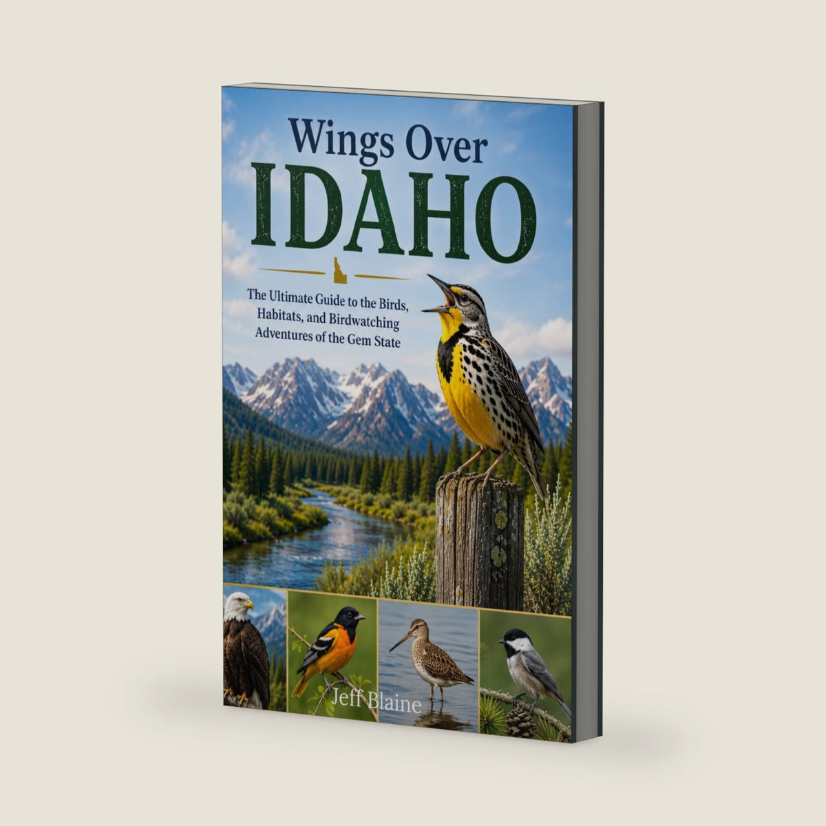 Wings Over Idaho: A Bird Watching Guide to the Backyard Birds, Best Birding Hotspots, and Wild Places of the Gem State by Jeff Blaine