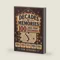 Decades of Memories: Large Print Crossword Puzzles from the 1950s to the 1990s — 100 Nostalgic Puzzles for Seniors by HAP Book