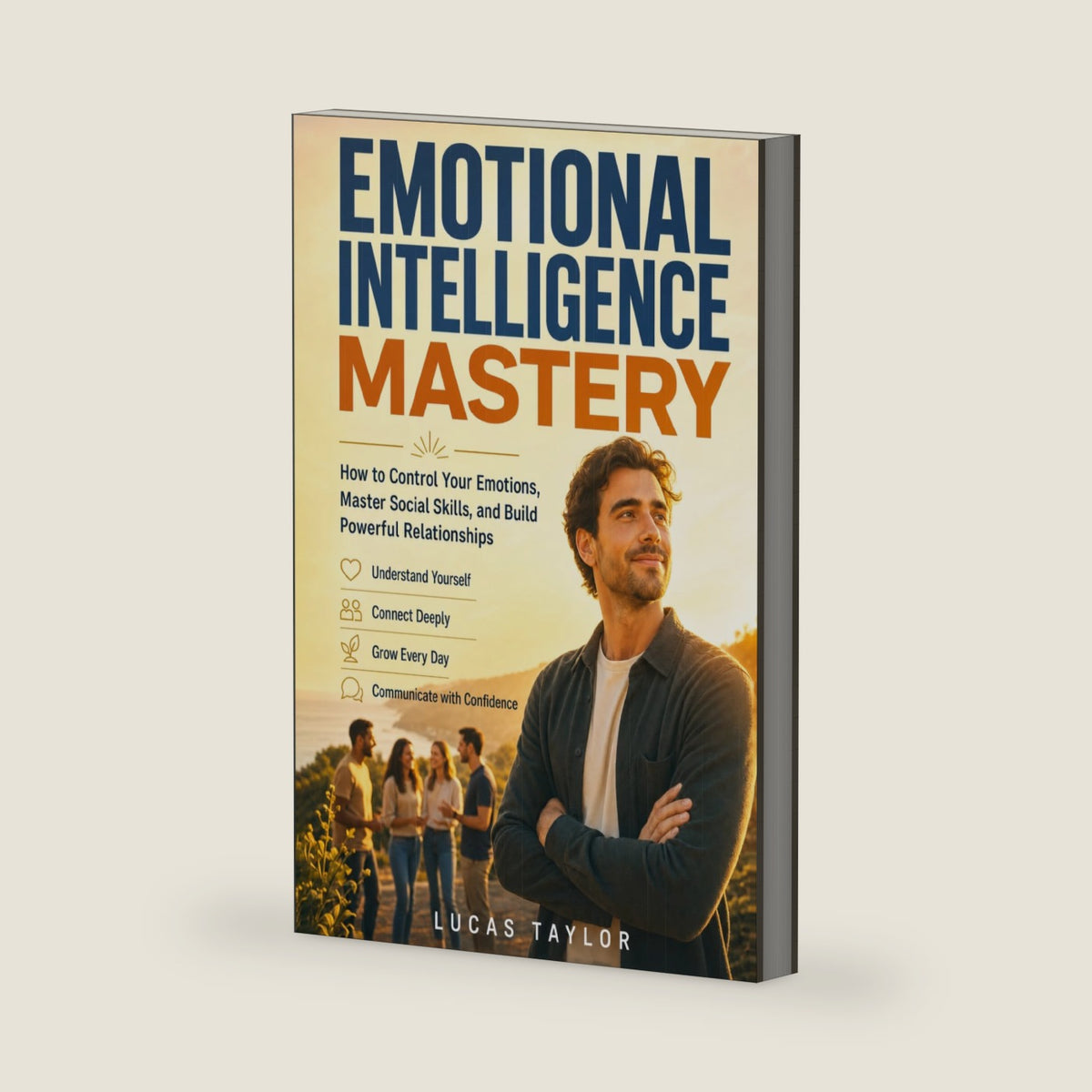 Emotional Intelligence Mastery: How to Control Your Emotions, Master Social Skills, and Build Powerful Relationships by Lucas Taylor