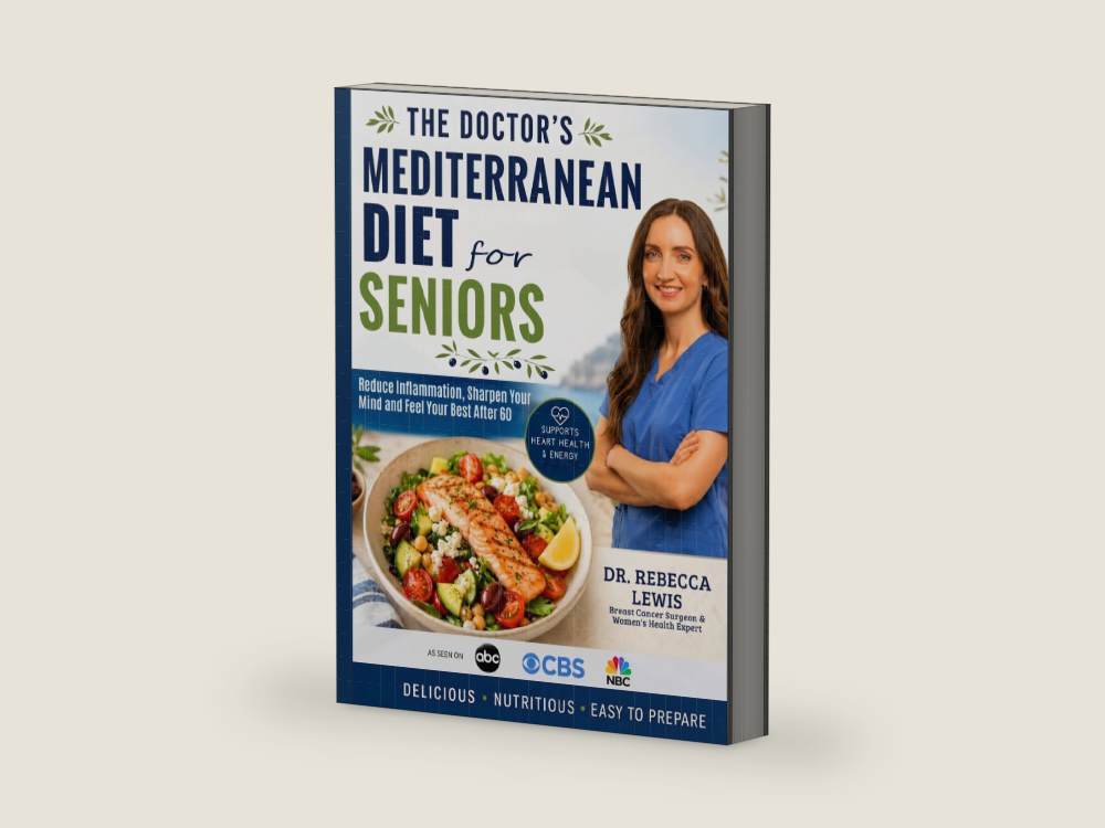 The Doctor's Mediterranean Diet for Seniors: Reduce Inflammation, Sharpen Your Mind, and Feel Your Best After 60 (The Mediterranean Diet Series) by Dr Rebecca Lewis | barcode:9798198920798 | source:9798198920798-right-three-quarter.jpg
