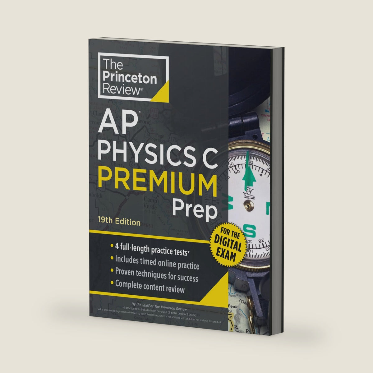Princeton Review AP Physics C Premium Prep, 19th Edition: 4 Practice Tests + Digital Practice Online + Content Review (College Test Preparation) by The Princeton Review