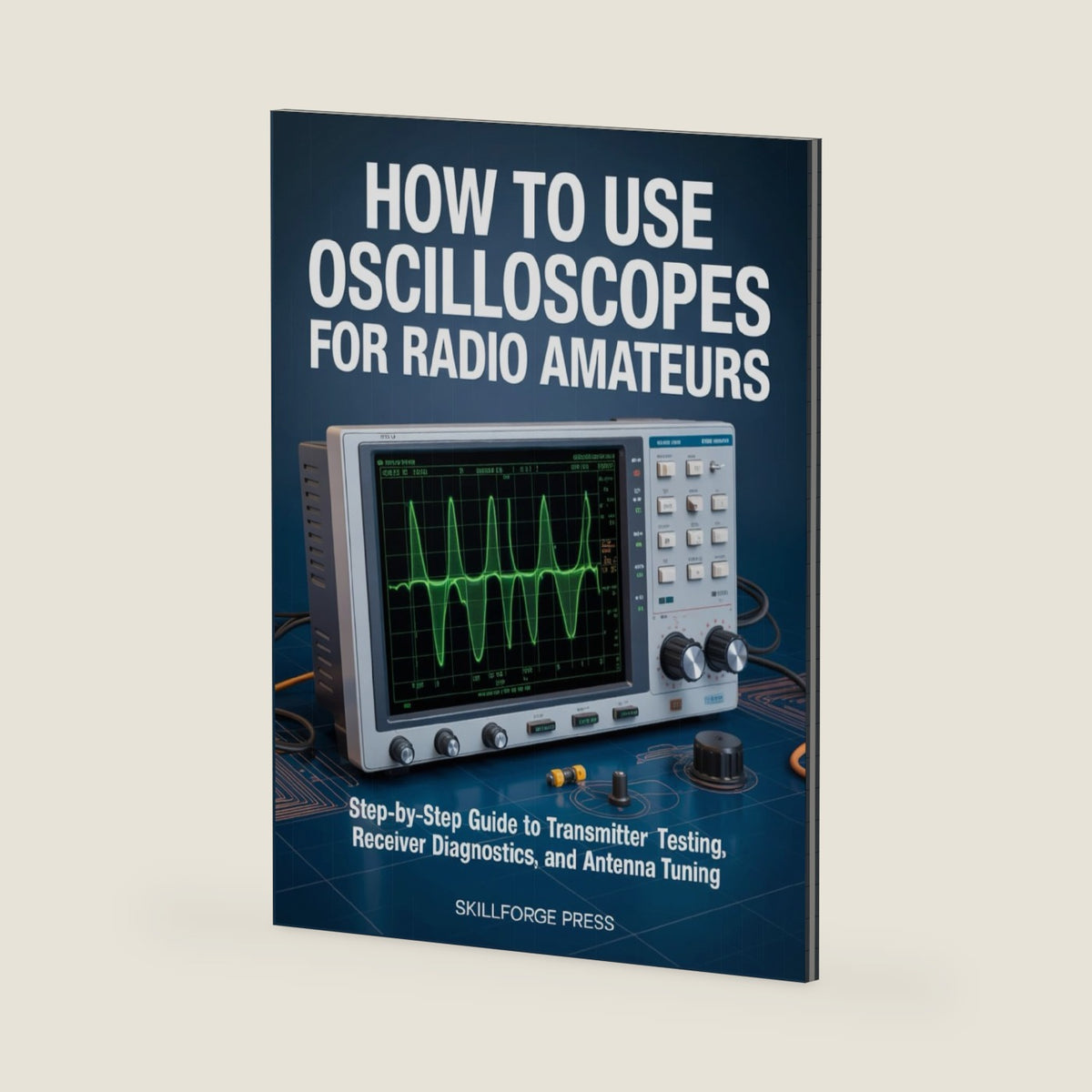 HOW TO USE OSCILLOSCOPES FOR RADIO AMATEURS: Step-by-Step Guide to Transmitter Testing, Receiver Diagnostics, and Antenna Tuning by SKILLFORGE PRESS