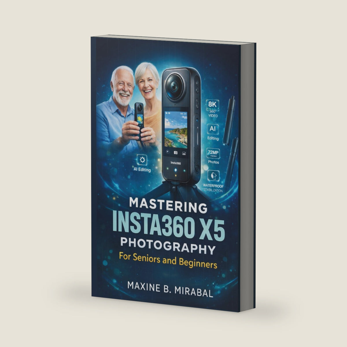 Mastering Insta360 X5 Photography for Seniors and Beginners (Technology Made Simple for Seniors and Beginners) by Maxine B. Mirabal