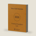 New York Statutes - Criminal Procedure Law 2026 by New York Legislative Branch