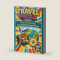 Travel Puzzle – Volume 1: Fun & Relaxing Travel-Themed Brain Games for Seniors 55+ • Large Print (Relax & Travel Puzzle Series) by The Black Book