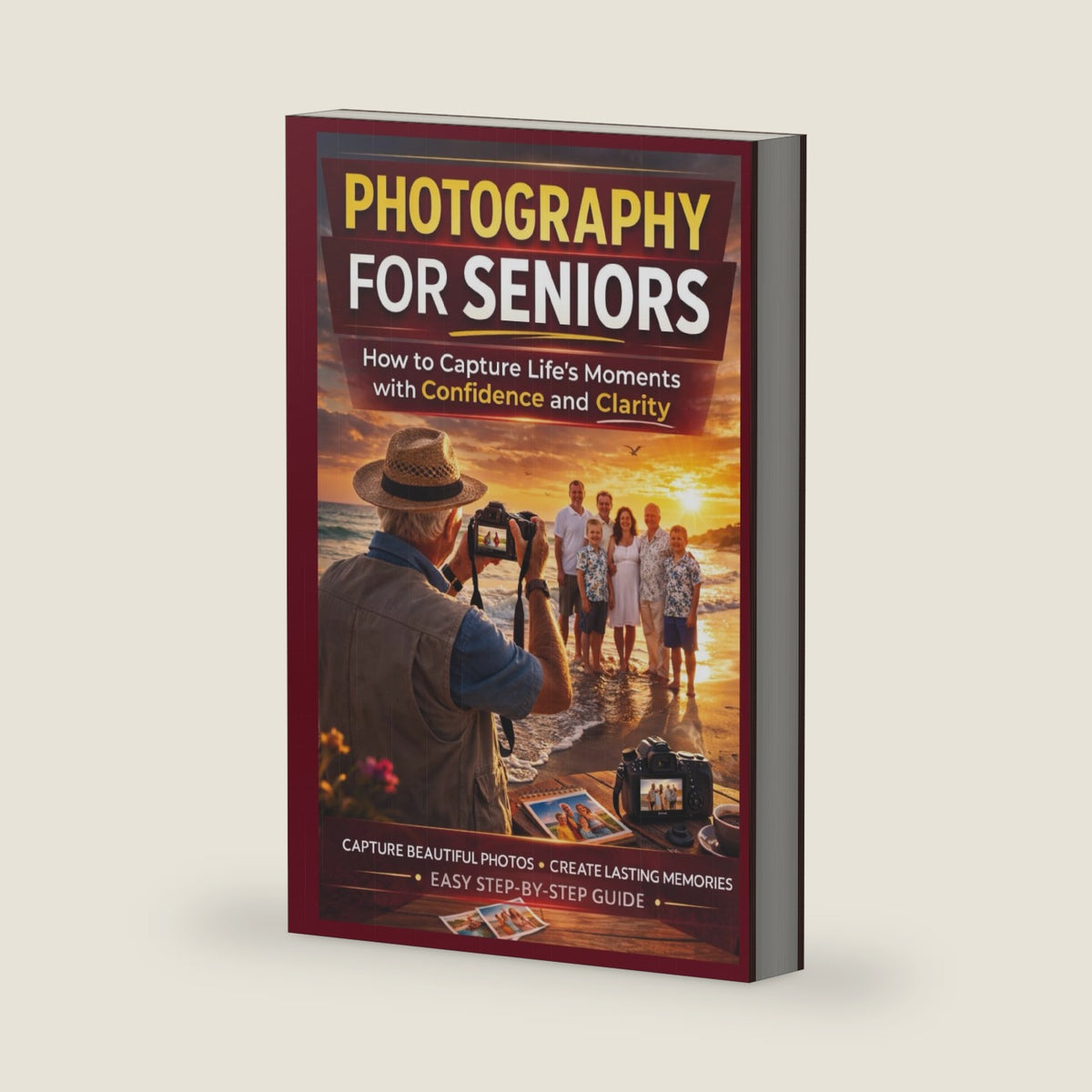 PHOTOGRAPHY FOR SENIORS: How to Capture Life’s Moments with Confidence and Clarity by CHARLES JENSEN JR