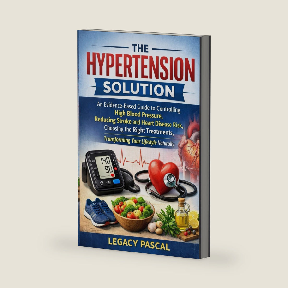 The Hypertension Solution: An Evidence-Based Guide to Controlling High Blood Pressure, Reducing Stroke and Heart Disease Risk, Choosing the Right Treatments, and Transforming Your Lifestyle Naturally by Legacy Pascal
