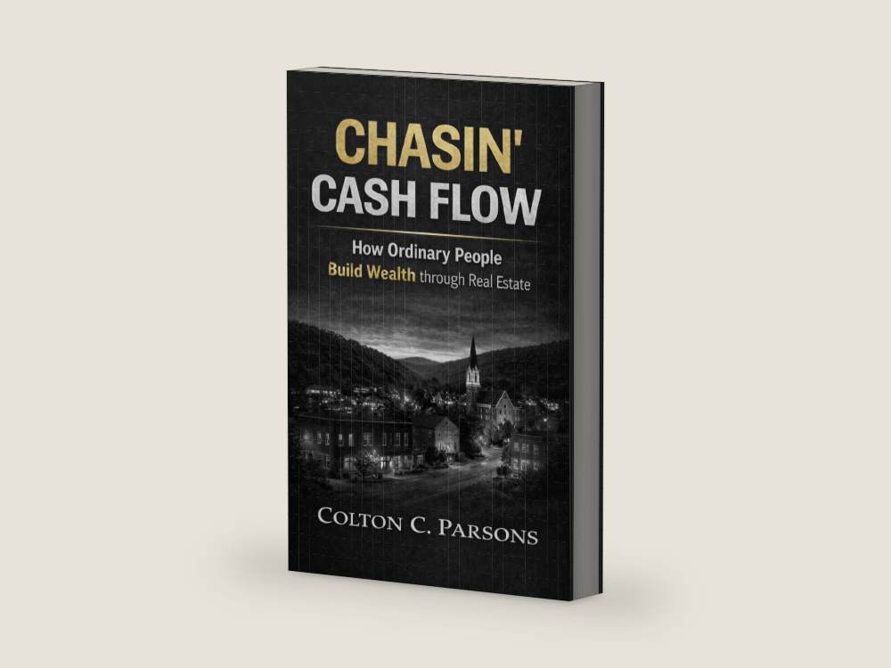Chasin' Cash Flow: How Ordinary People Build Wealth Through Real Estate by Colton Chase Parsons | barcode:9798250265461 | source:9798250265461-right-three-quarter.jpg