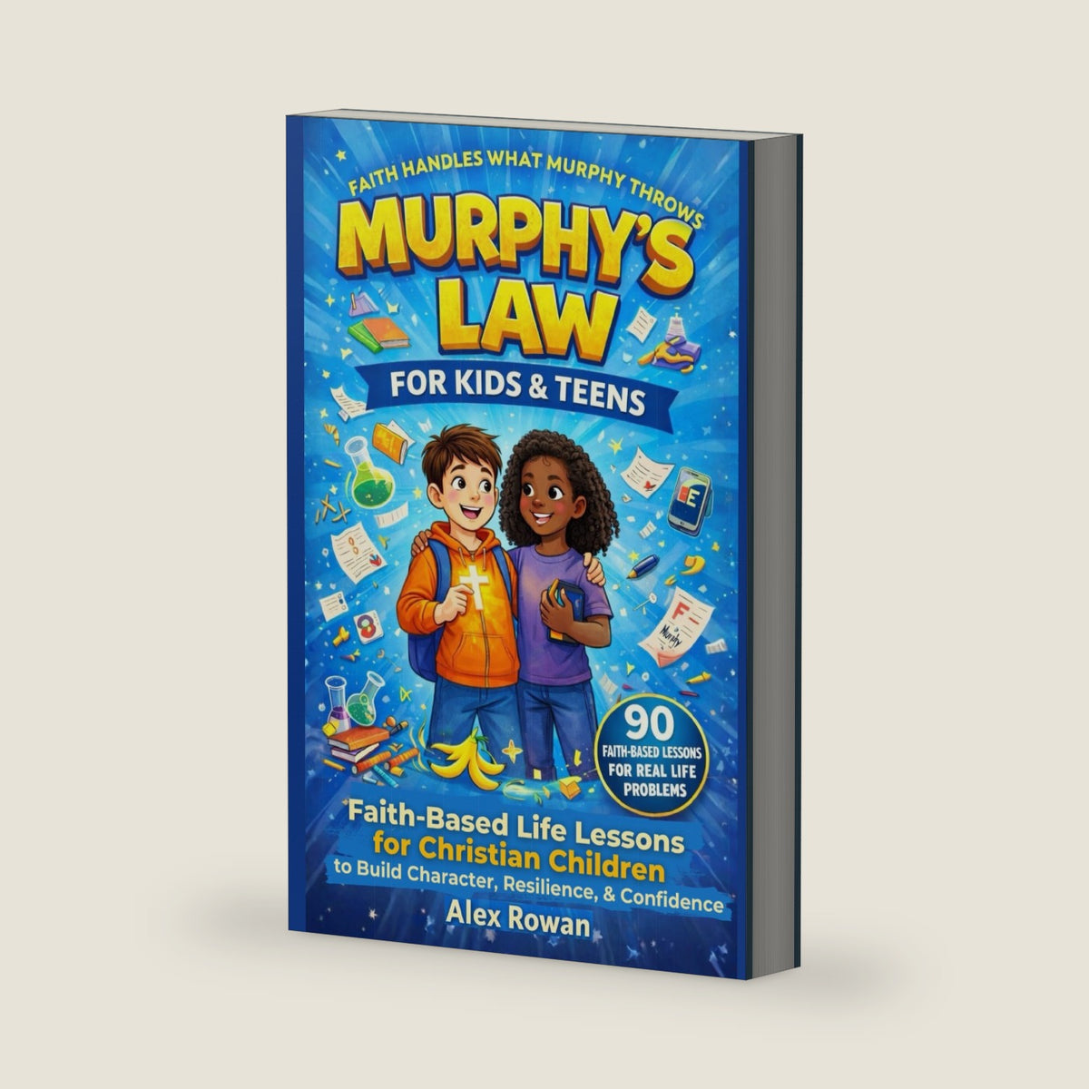 Murphy's Law for Kids & Teens: Faith-Based Life Lessons for Christian Children to Build Resilience, Character, and Confidence by Alex Rowan