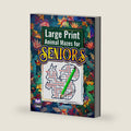 Large Print Animal Mazes for Seniors: Easy Brain Games and Relaxing Puzzle Activities for Adults: 80 Puzzles for Elderly People by Edward Afrifa Manu