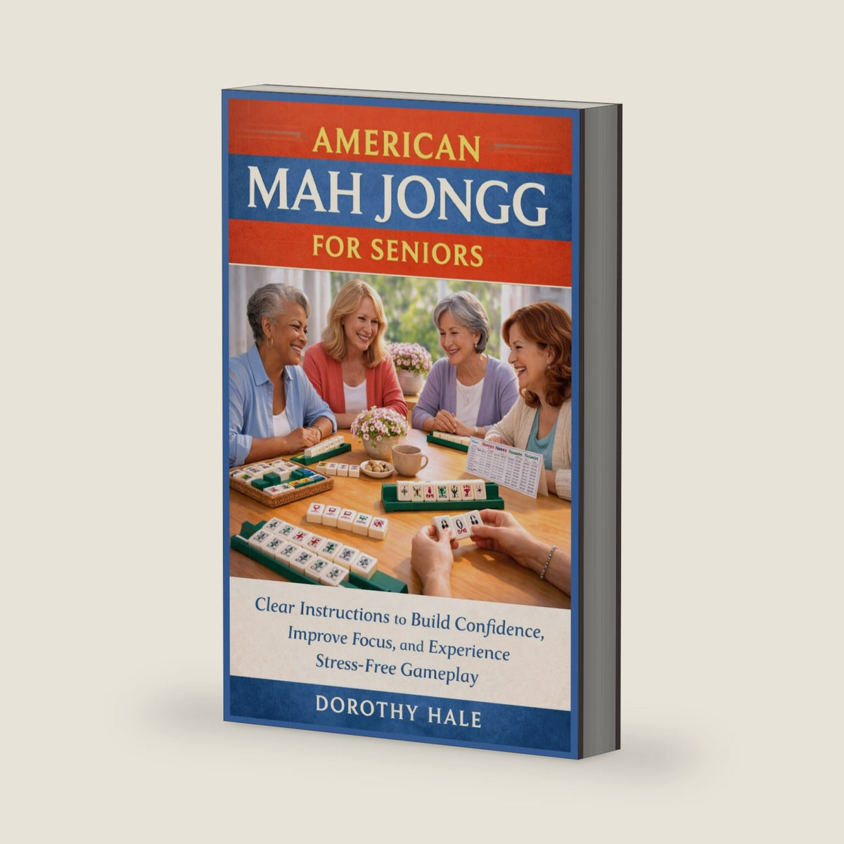 AMERICAN MAH JONGG FOR SENIORS: Clear Instructions to Build Confidence, Improve Focus, and Experience Stress-Free Gameplay by DOROTHY HALE