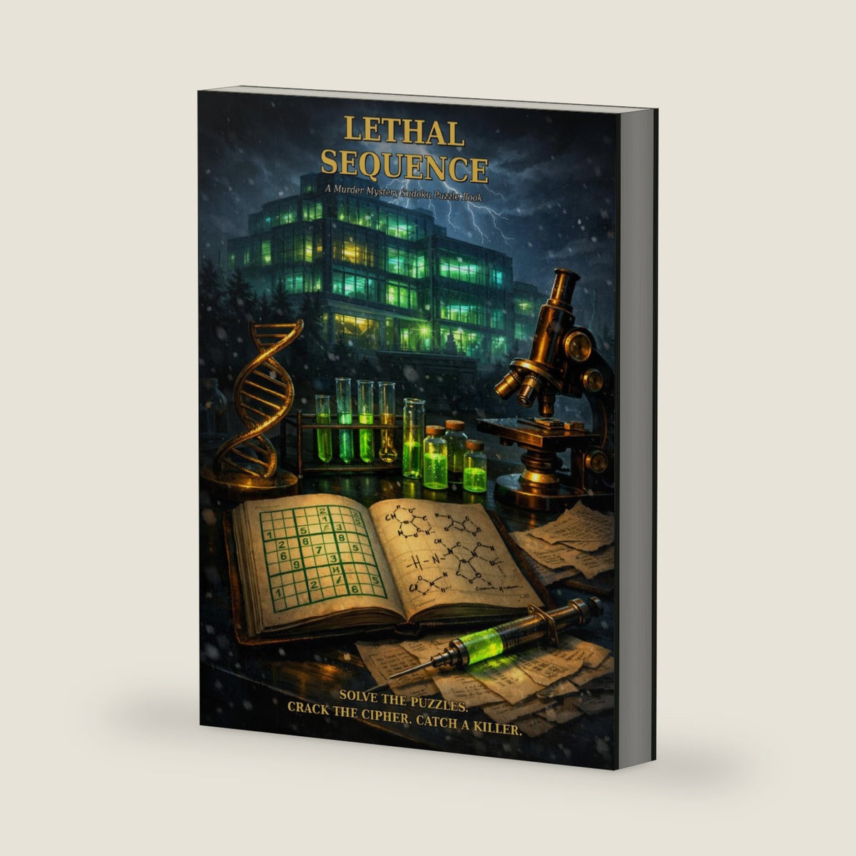 Lethal Sequence: A Murdor Mystery Sudoku Puzzle Book with 100 Sudoku and Answer Key (A Sudoku Mystery — by Cappadocia Faith Fellowship) by Cappadocia Faith Fellowship