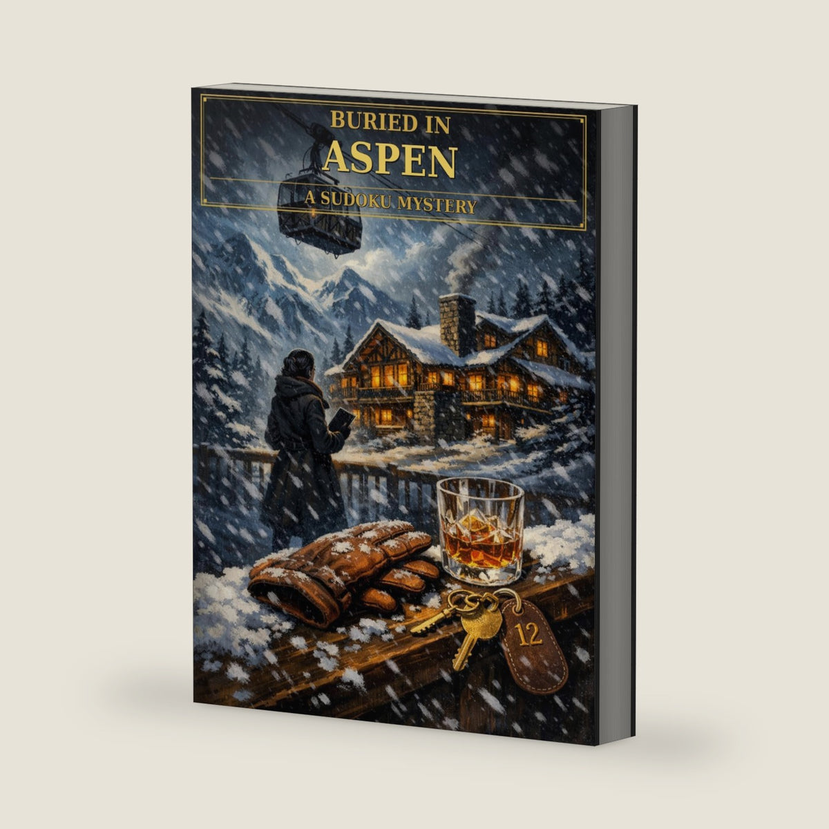 Buried in Aspen: A Murder Mystery Sudoku Puzzle Book with 100 Sudoku and Answer Key (A Sudoku Mystery — by Cappadocia Faith Fellowship) by Cappadocia Fatih Fellowship