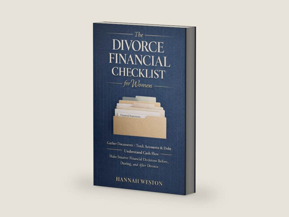 The Divorce Financial Checklist for Women: How to Gather Documents, Track Accounts and Debt, Understand Cash Flow, and Make Smarter Financial Decisions Before, During, and After Divorce by Horizon Ink | barcode:9798257685101 | source:9798257685101-right-three-quarter.jpg