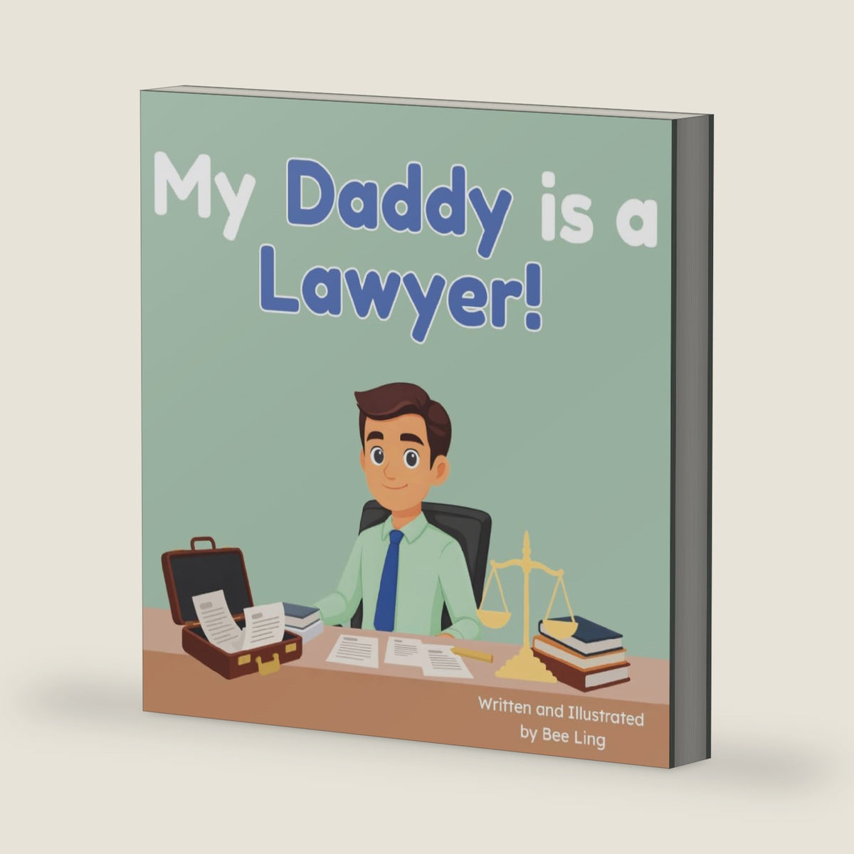 My Daddy is a Lawyer!: An Educational Rhyming Picture Book About Being an Attorney (The Beeling Hive: Law (Careers for Kids Ages 2-6)) by Bee Ling