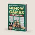 Memory Games for Seniors: Brain Boosting & Bonding Adult Activity Books, Science-Based Large Print Puzzles with Word Search, Crossword and More to ... Dementia (Gifts for Elderly Men & Women) by BrainJoy Books