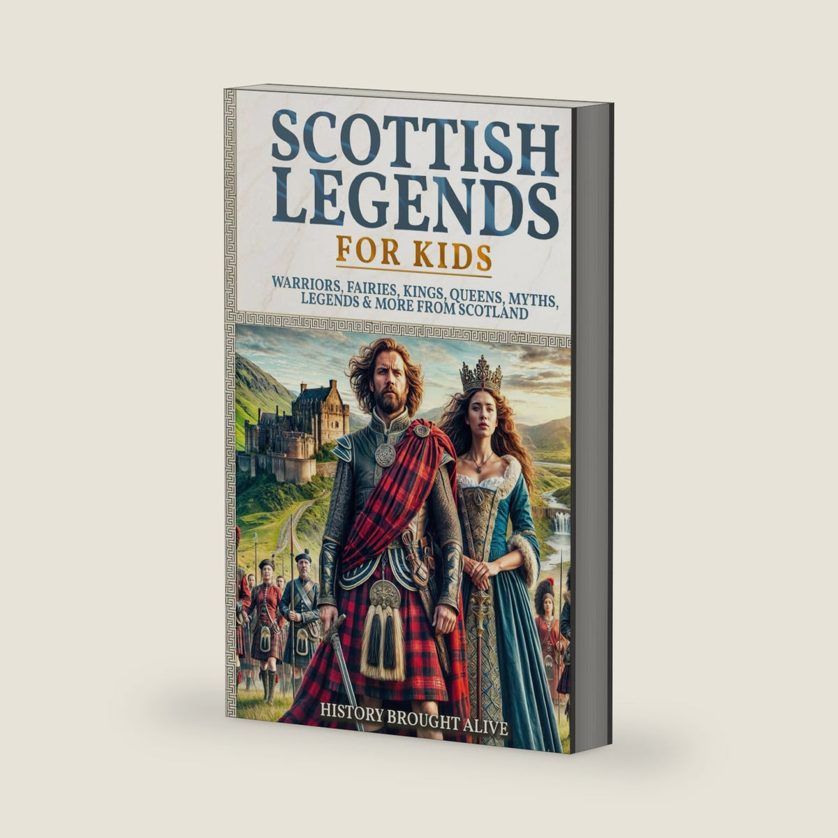 Scottish Legends For Kids: Warriors, Fairies, Kings, Queens, Myths, Legends & More From Scotland by History Brought Alive