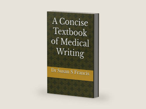 A Concise Textbook of Medical Writing by Dr Susan S Francis | barcode:9798269083810 | source:9798269083810-right-three-quarter.jpg