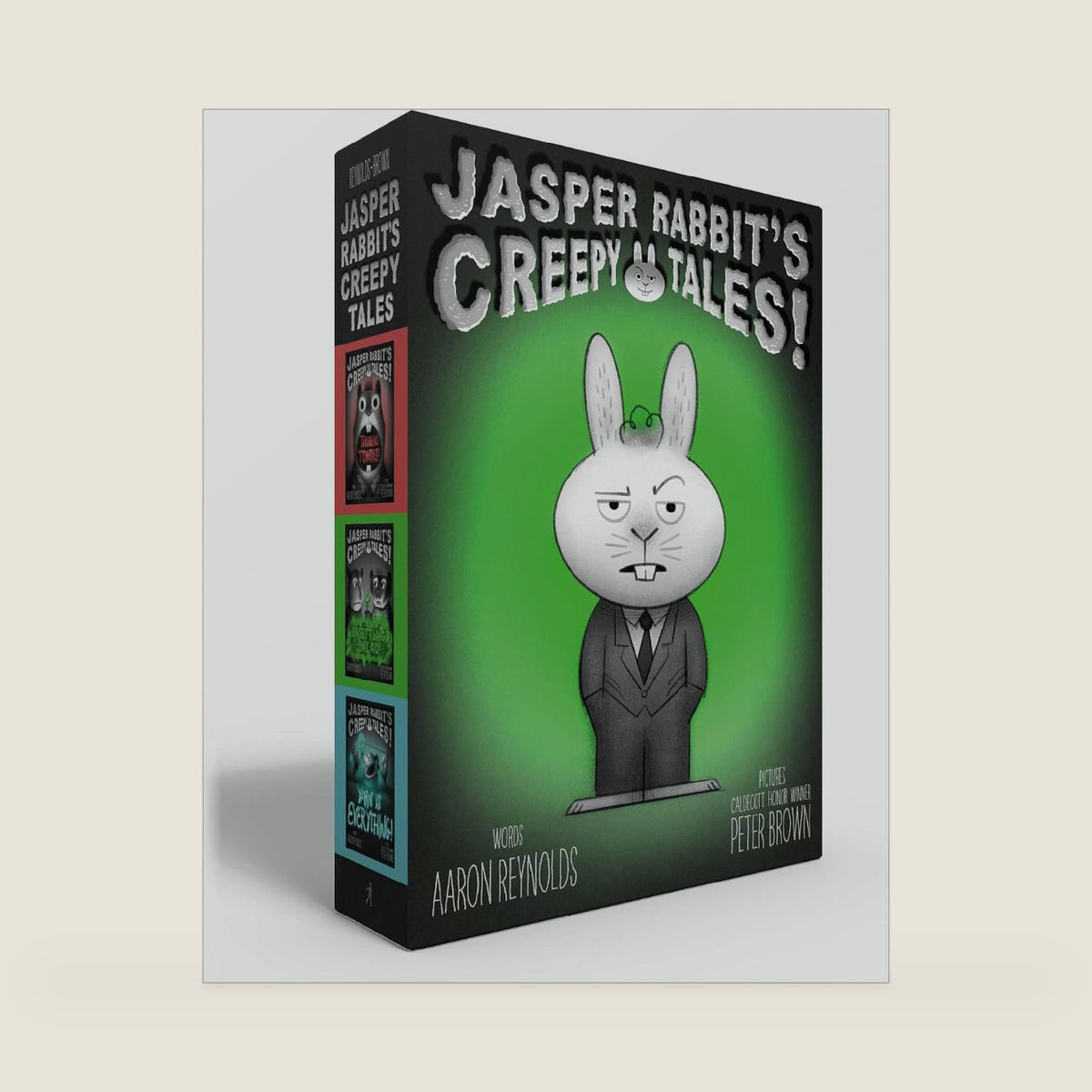 Jasper Rabbit's Creepy Tales! (Chapter Book Boxed Set): Troubling Tonsils!; Unsettling Salad!; Yarn Is Everything! by Aaron Reynolds
