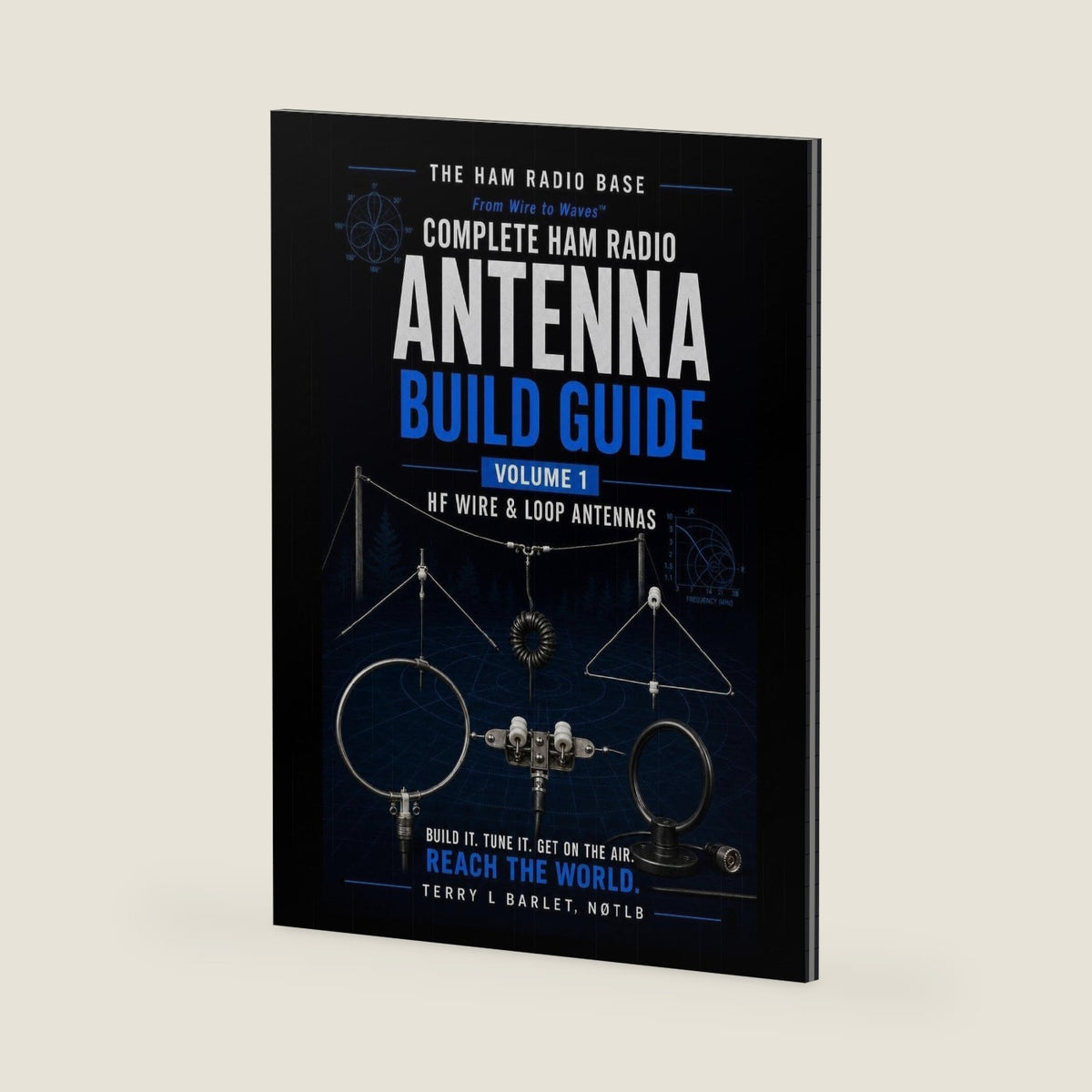 Ham Radio Base Antenna Build Guide: Volume 1: HF Wire & Loop Antennas (The Complete Ham Radio Antenna Build Guide) by Terry L Barlet