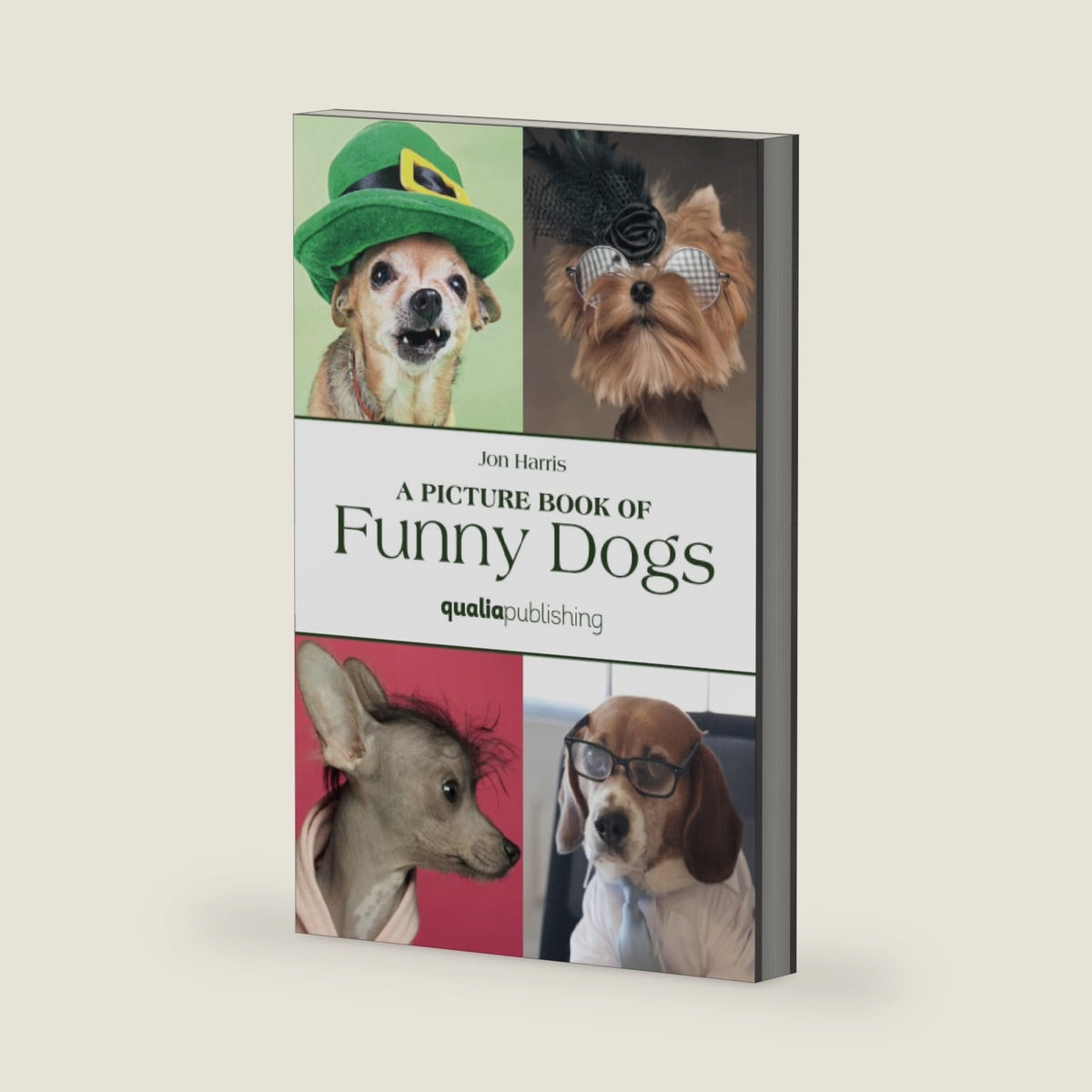 A Picture Book of Funny Dogs: Relaxing Gift for Seniors with Dementia and Alzheimer's Patients (Picture Books for Dementia) by Jon Harris