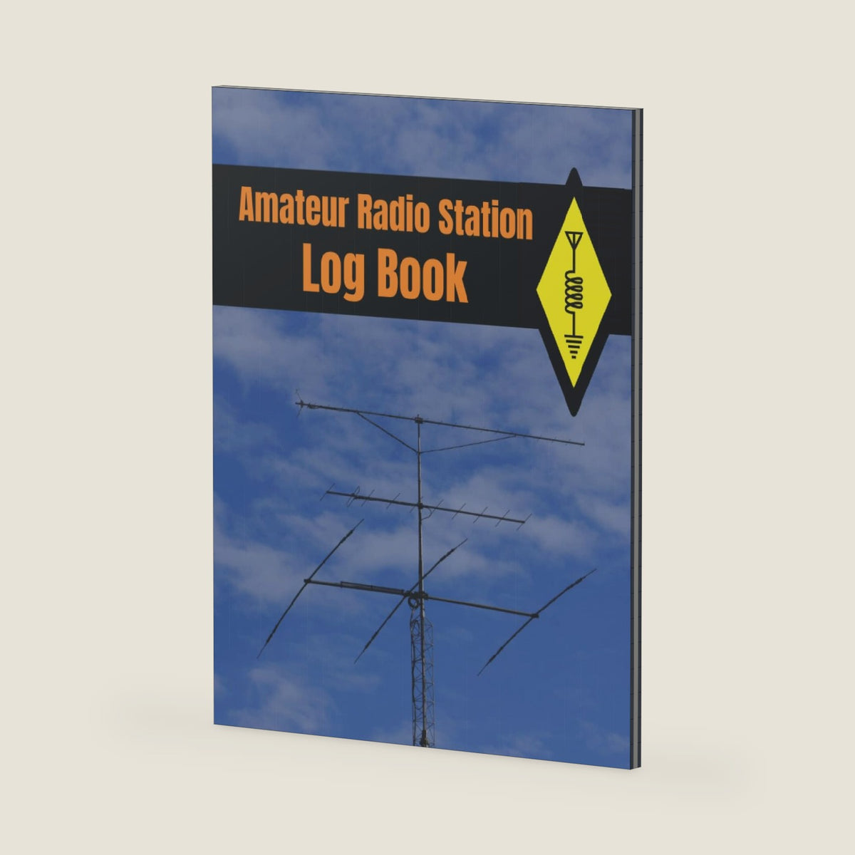 Amateur Radio Station Log Book: with Ham Radio Quick Reference Guide (1300 contacts, Handy format Letter 8.5 x 11 in.) by Amateur Radio Publishing