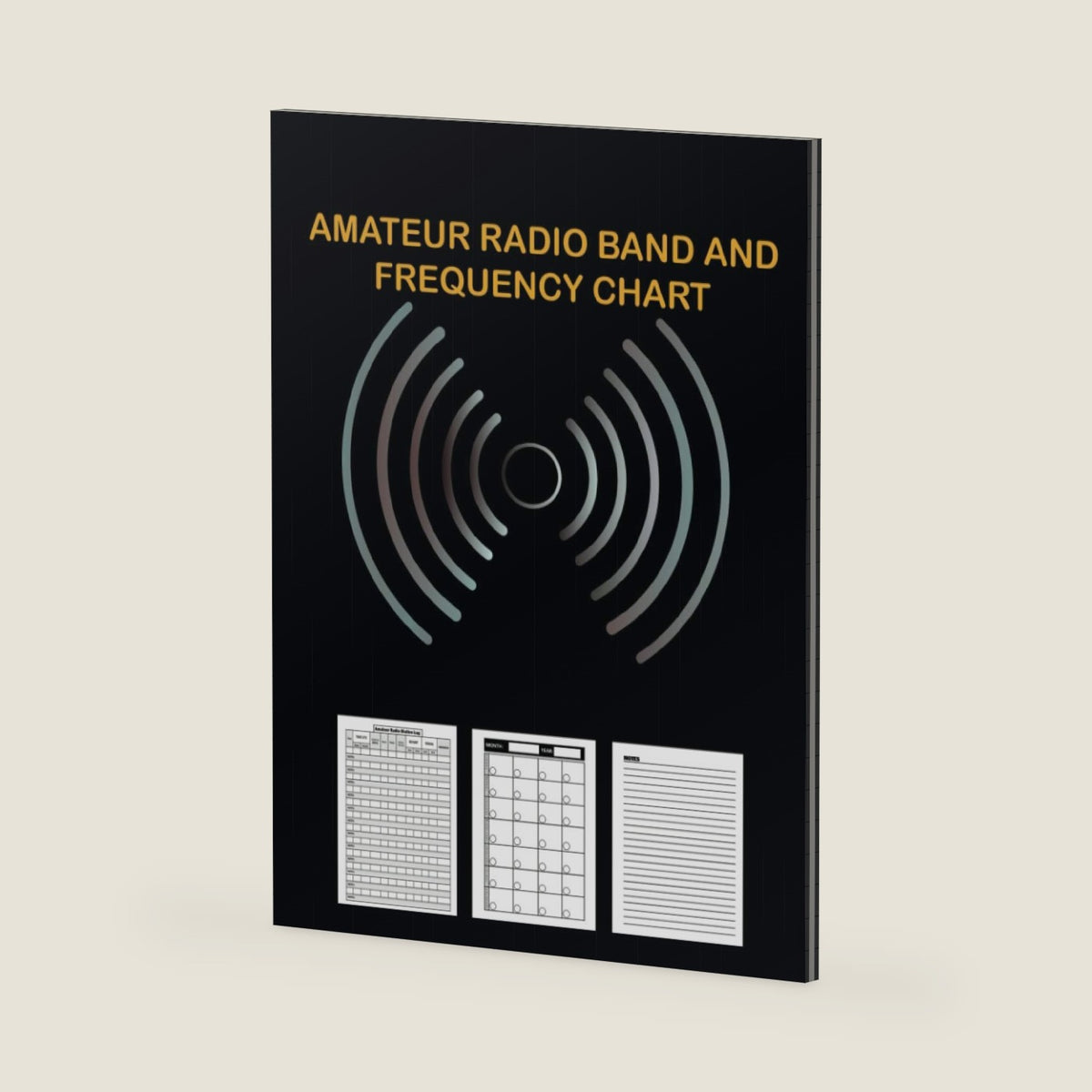 Amateur Radio Band And Frequency Chart: HAM Radio Station Radio-wave Frequency & PowerTest Logbook For Professionals. Contact Keeper, Radio Band, ... | Appreciation Gift For Radio Operators. by 39 Noobs Publishing