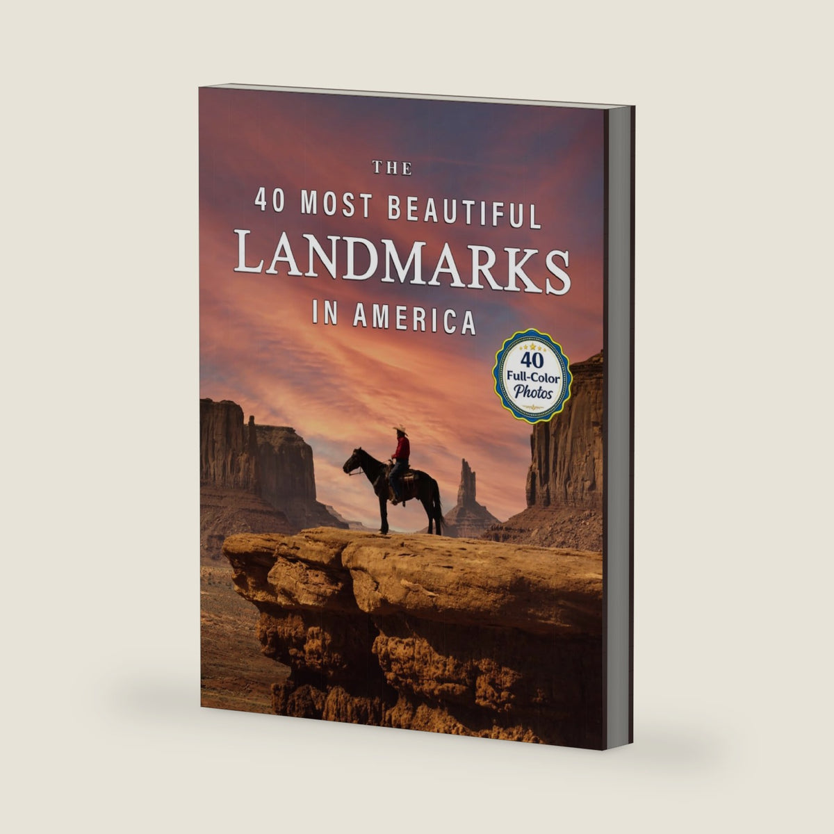 The 40 Most Beautiful Landmarks in America: A full color picture book for Seniors with Alzheimer's or Dementia (Vibrant Wonders Picture Books) by Blue Clover Books