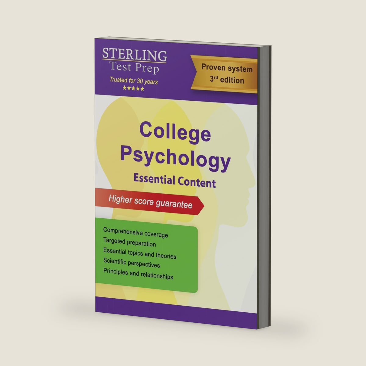 College Psychology: Study Guide Essential Content for College Students by Sterling Test Prep