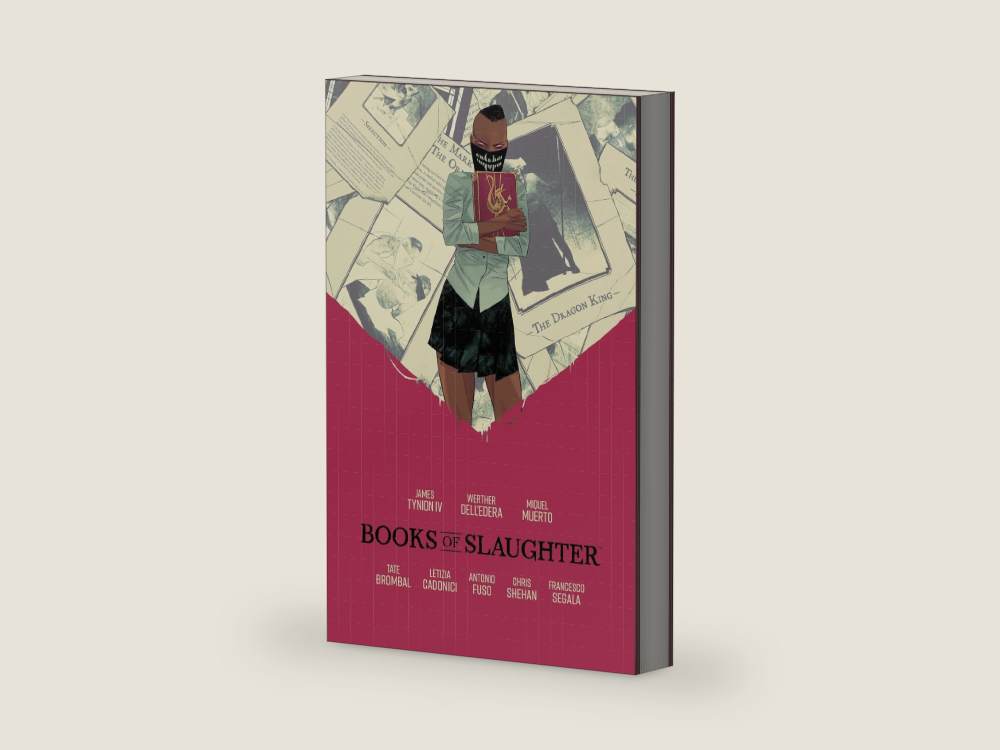 Books of Slaughter Deluxe Edition by Tate Brombal | barcode:9798892156783 | source:9798892156783-right-three-quarter.jpg