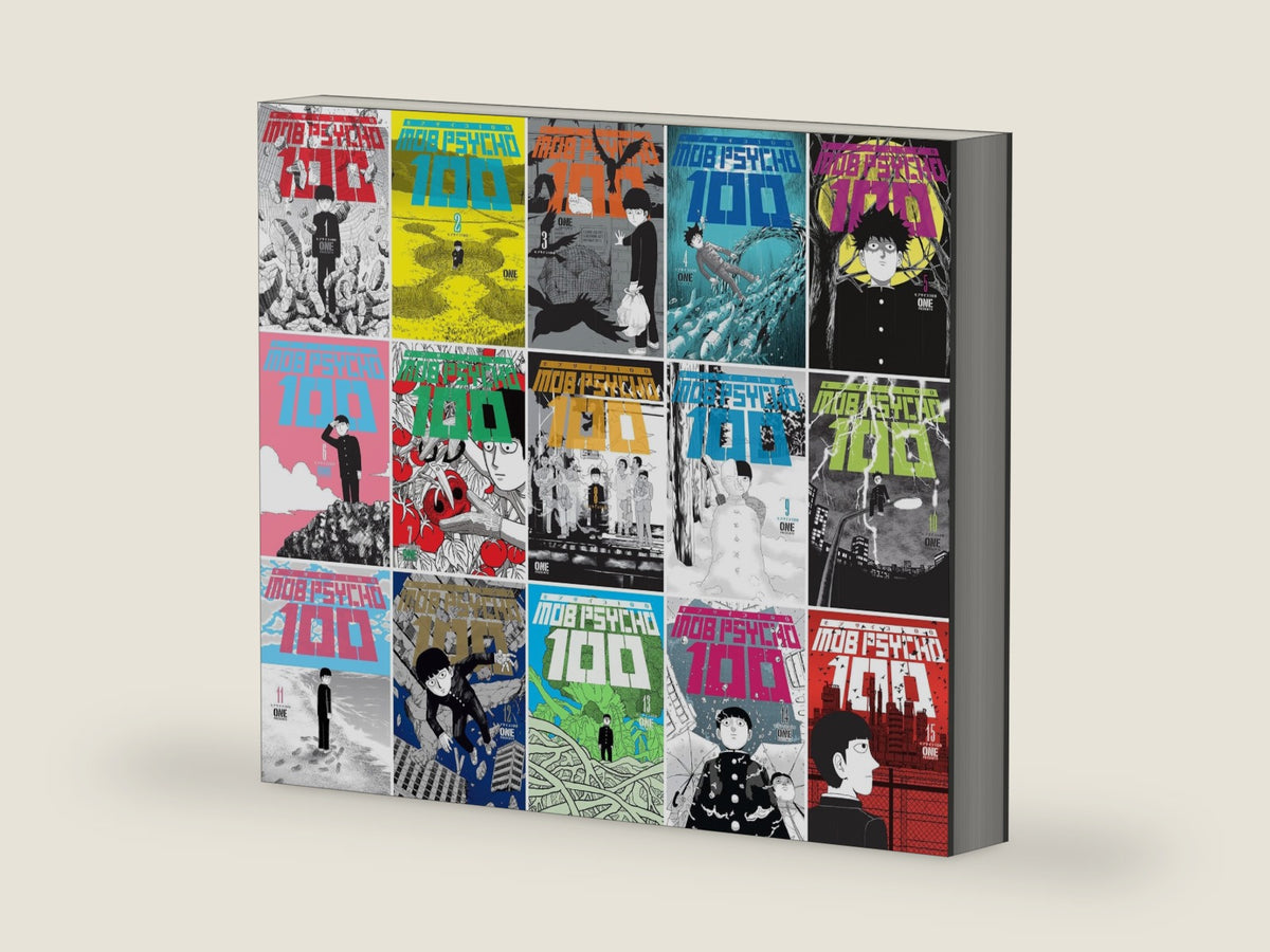 Mob Psycho 100 Manga Complete Collection 15 Books Set by ONE – Volumes 1–15 by One