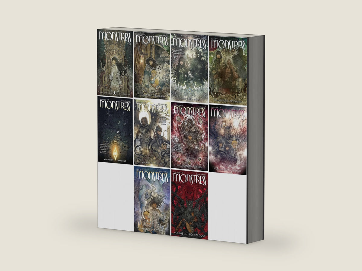 Monstress Series Vol 1-10 Collection 10 Books Set by Marjorie Liu by Marjorie Liu