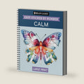 Brain Games - Easy Sticker by Number Large Print: Calm - Floral, Nature & Cozy Designs with Inspirational Quotes | Relaxing Activity | Gift for Seniors, Adults & Kids by Publications International Ltd.
