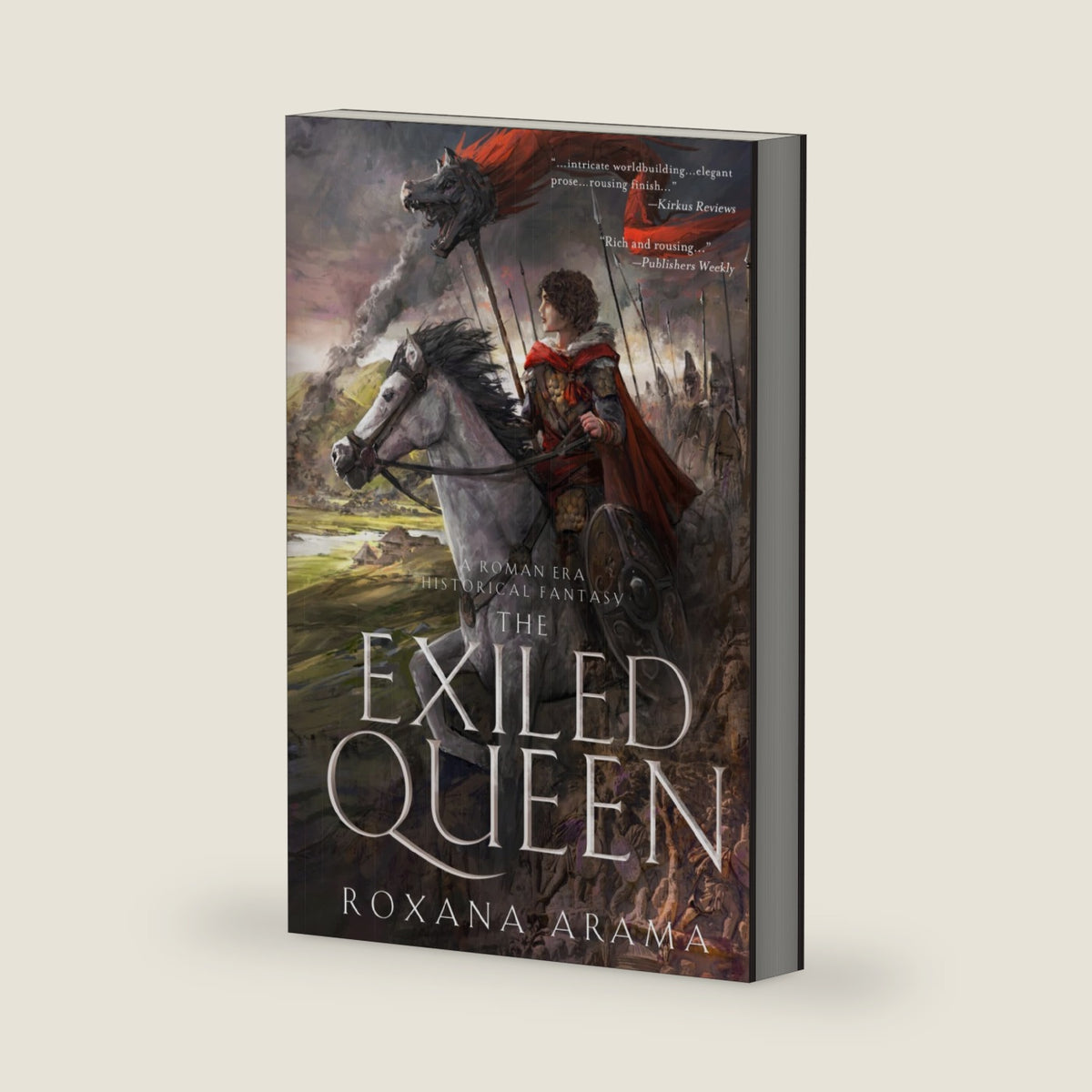 The Exiled Queen: A Roman Era Historical Fantasy (Delight of Humans and Gods) by Roxana Arama