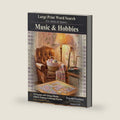 Music & Hobbies Word Search: 80 Relaxing Large Print Word Search Puzzles for Adults and Seniors (Peaceful Pastimes Word Search) by Happy Hamster Club