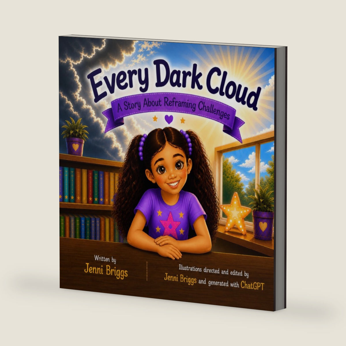 Every Dark Cloud: A Story About Reframing Challenges by Jenni Briggs