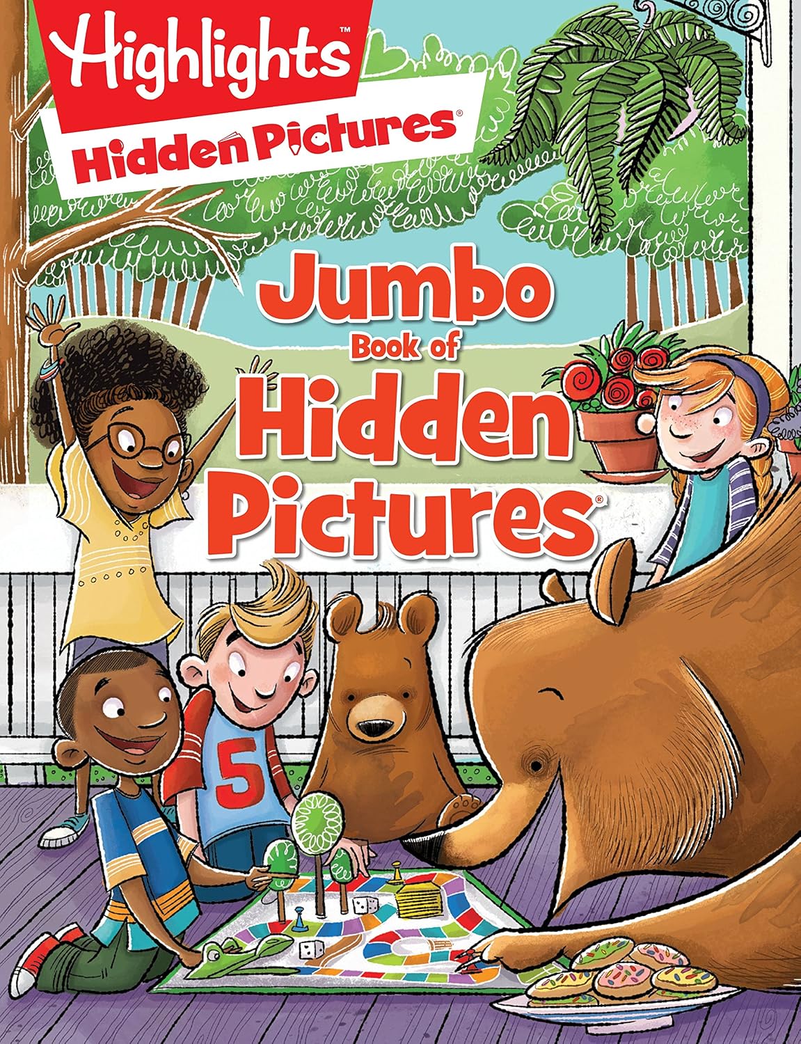 Jumbo Book of Hidden Pictures: Puzzle Activity Book for Kids Packed with More than 200 Hidden Pictures and Funny Seek and Find Challenges for Ages 6 and Up (Highlights Jumbo Books & Pads) by Highlights