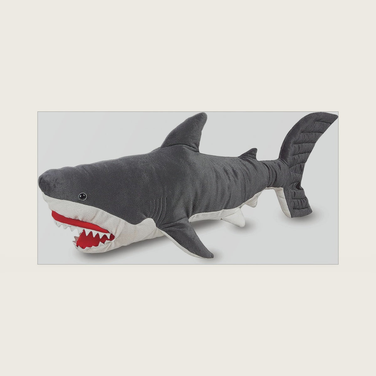 Giant Shark - Lifelike Stuffed Animal (Over 3 feet Long)