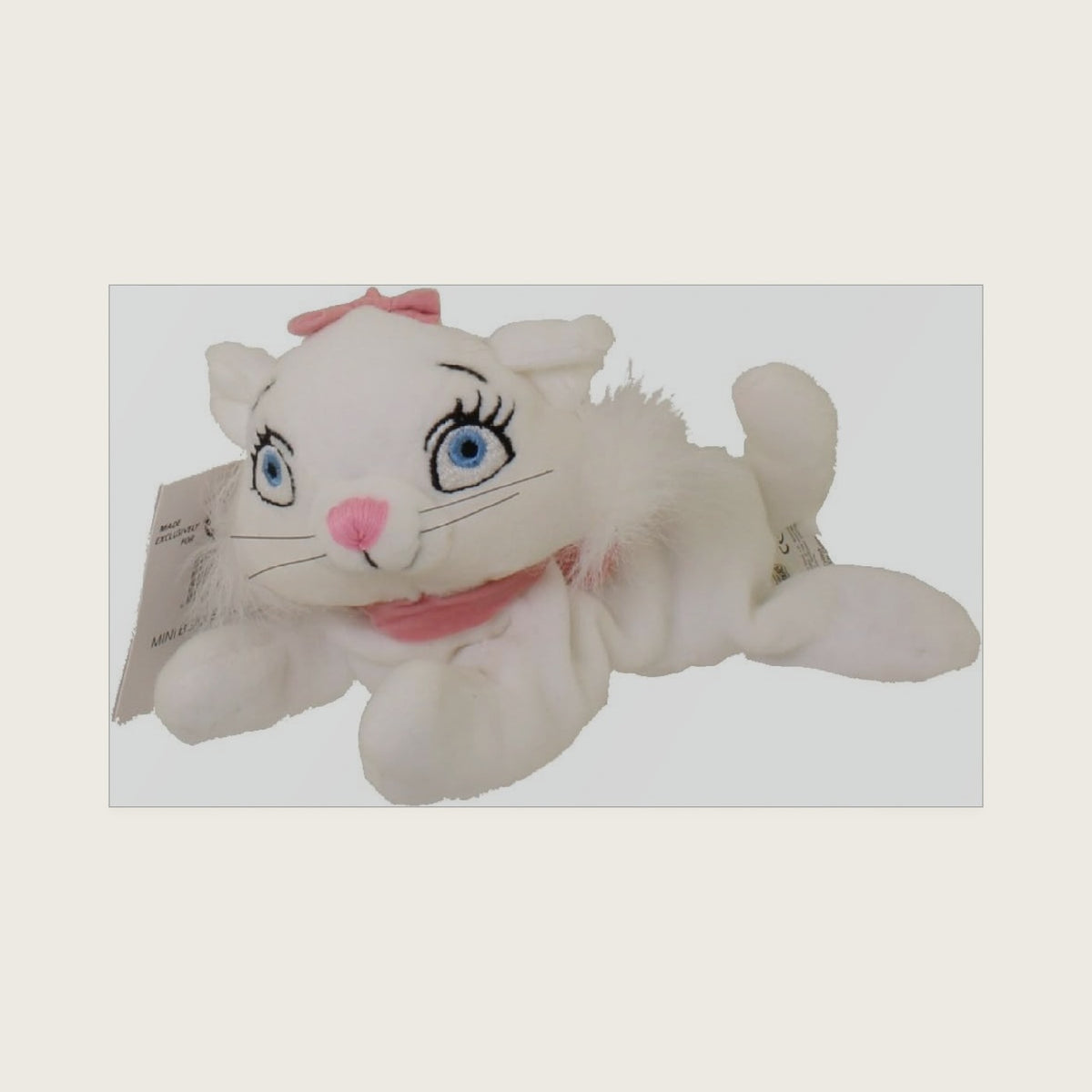 Aristocats Marie 7" Mini Bean Bag Plush