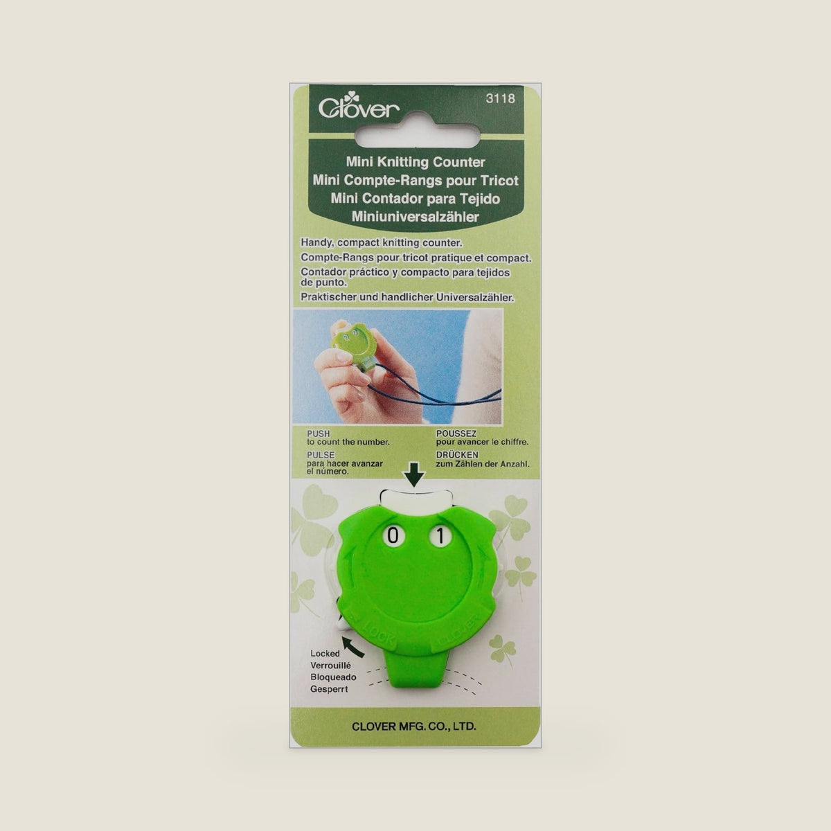 Clover Knitting Stitch Counter Mini Kacha-Kacha