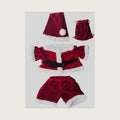 Santa Costume Outfit Teddy Bear Clothes Fit 14" - 18" , Vermont Teddy Bears, and Make Your Own Stuffed Animals