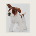 Giant Jack Russell Terrier - Lifelike Stuffed Animal Dog (Over 12 inches Tall)