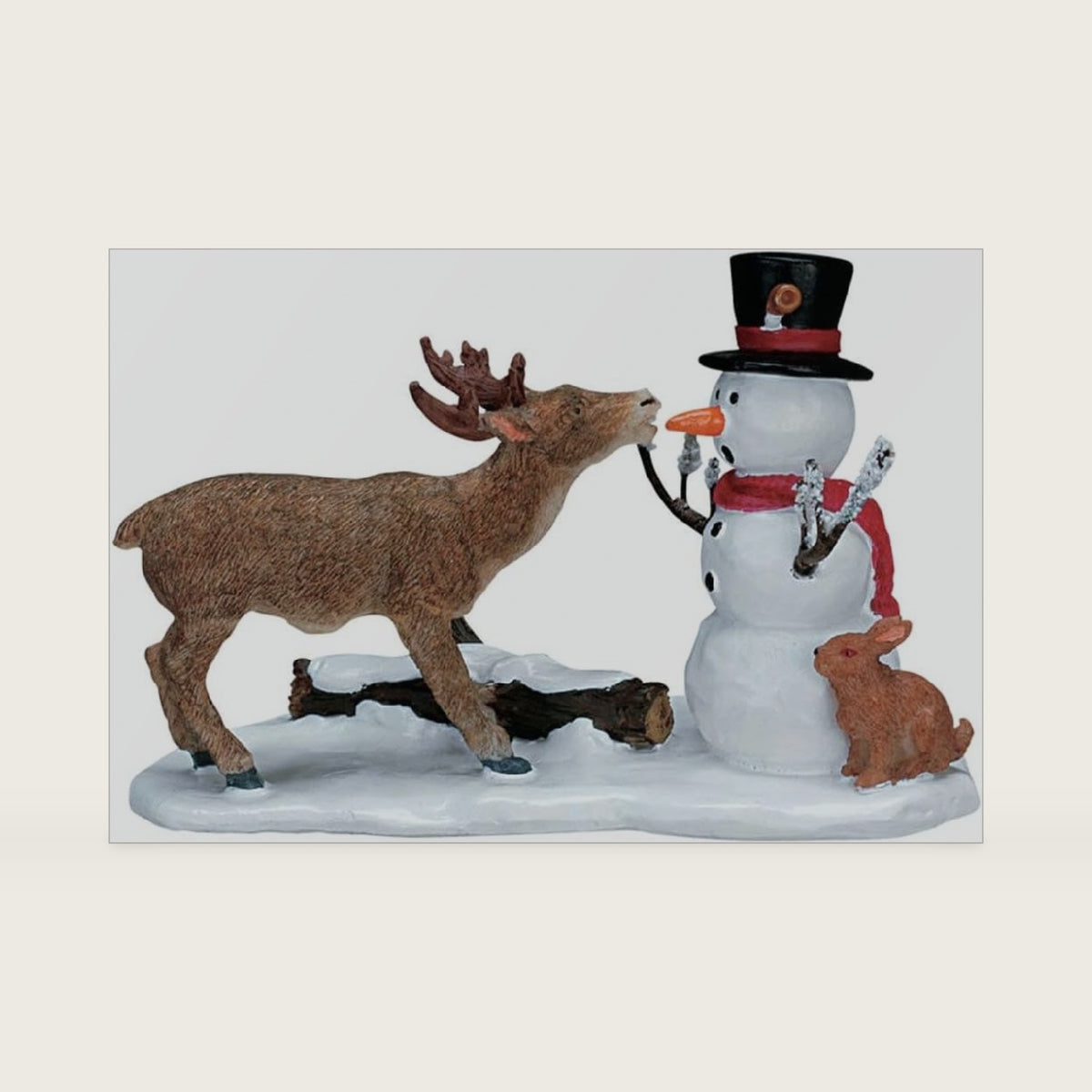 Lemax Christmas Village Snack Time Figurine, 2.5-in Tall